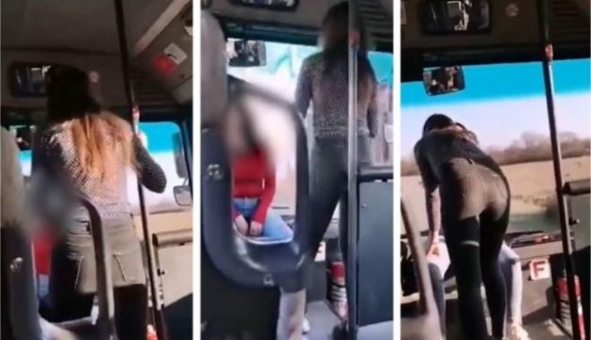 Situaţie revoltătoare: Eleve filmate în timp ce dansează pe bordul autobuzului care le duce de la şcoală spre casă - eleve-1643641849.jpg