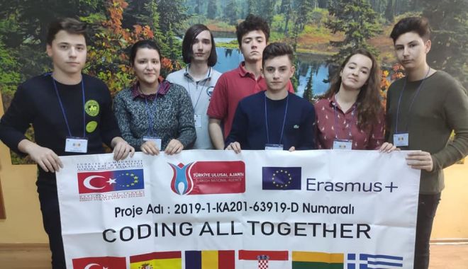 Elevii Liceului „Nicolae Bălcescu” din Medgidia continuă proiectele Erasmus+ - eleviiliceului-1615390667.jpg