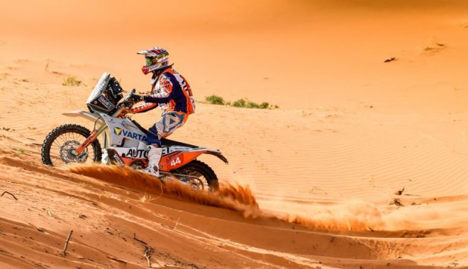 Raliul Dakar 2021 / Claudiu Barbu şi Marius Lupu au încheiat pe 40 etapa a şasea la SSV - emanuelgyenesraceactionetapa6dak-1610187759.jpg