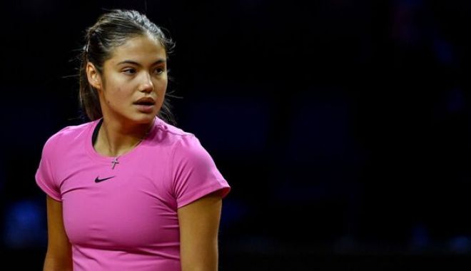 Tenis: Emma Răducanu, eliminată din primul tur la Stuttgart (WTA)