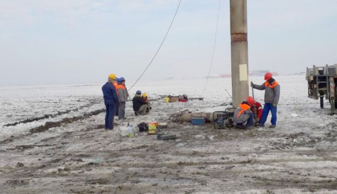 Rețele Electrice Dobrogea: 75% dintre clienții care au rămas fără curent electric, reconectați