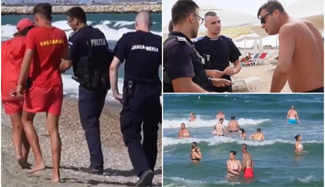 Scandal pe litoral. Un director de la Apele Române a certat salvamarii că nu-l lasă să intre în mare