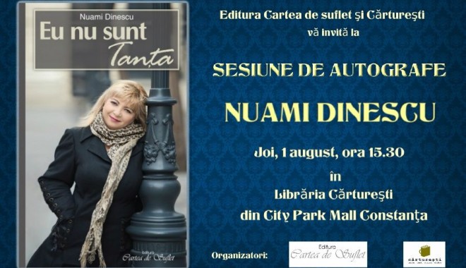 Sesiune de autografe cu actrița Nuami Dinescu, la Librăria Cărturești Constanța - eunusunttanta-1375180376.jpg