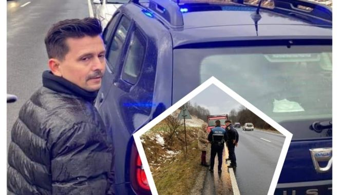 Femeie însărcinată, aruncată din maşină de soțul ei! Tânăra, salvată de un echipaj de poliţie care trecea întâmplător prin zonă