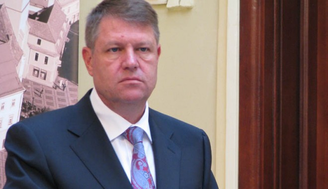 Klaus Iohannis:  