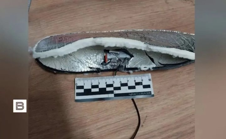 Dispozitive explozive trimise de Ucraina în tălpile încălzite ale pantofilor ruși, descoperite de FSB - explozibil-ucraina-1774522155.webp