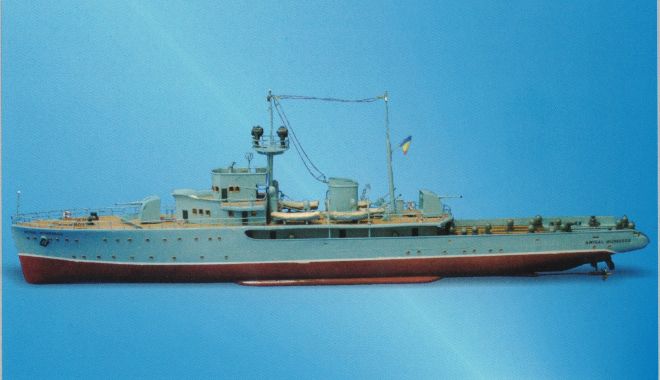 Muzeul Marinei vă invită să admirați macheta puitorului de mine 