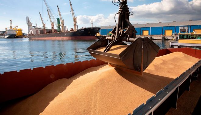 Exporturile de cereale ale României au scăzut cu peste 4% anul trecut