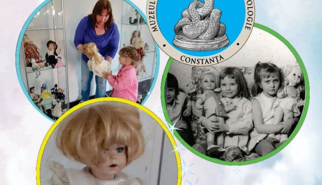 ”Păpuși pentru copii mici și mari”, expoziție tematică vernisată de un istoric constănțean