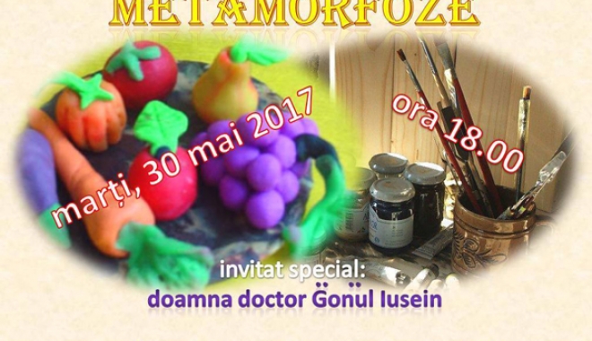 Expoziție de pictură și modelaj. Copiii dau viață fructelor și legumelor - expozitiemedgidia-1496075293.jpg