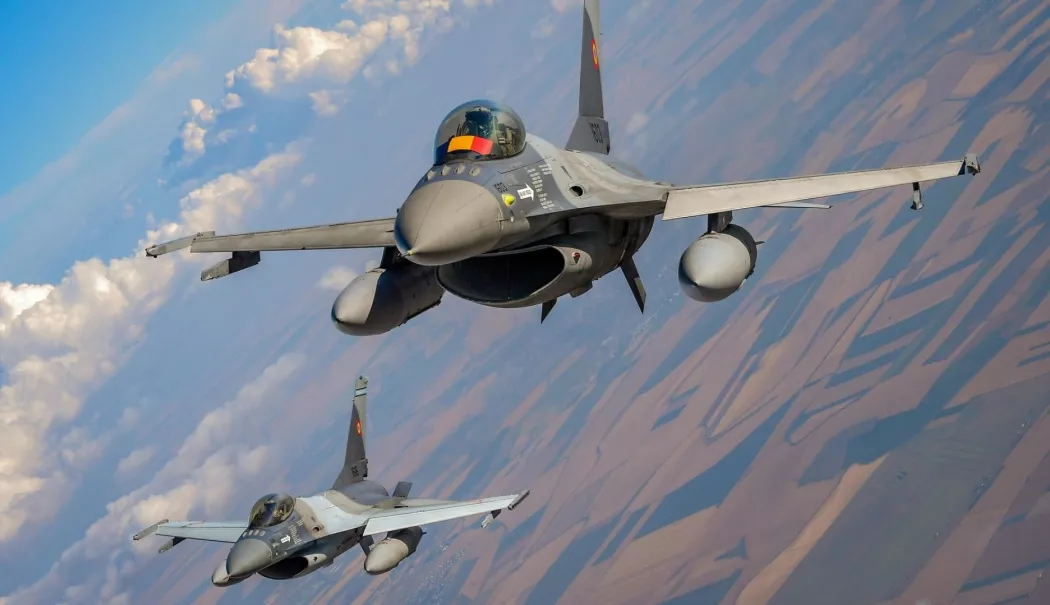 Foto - Drona doborâtă de un F-16 în România ar fi fost de tip Shahed. Primele informații transmise de MApN