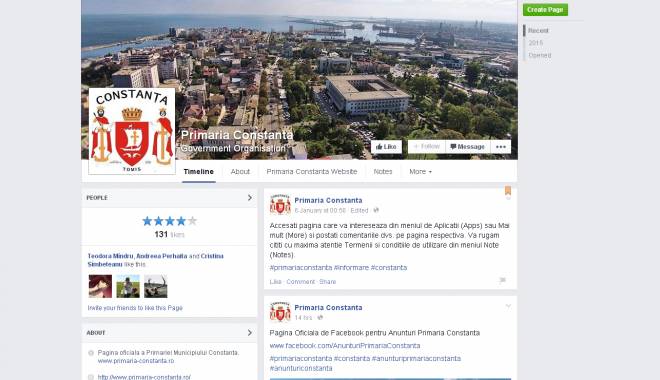 Primăria Constanța și-a lansat pagina de Facebook - facebookprimarie-1420726186.jpg