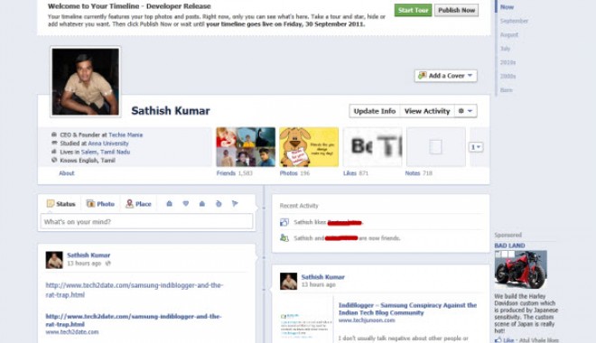 Facebook Timeline poate fi dezinstalat. Află cum - facebooktimeline-1332243346.jpg