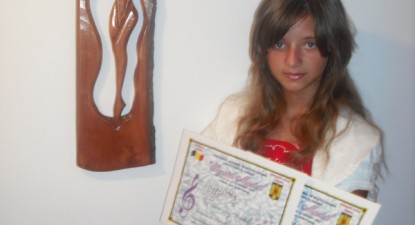 Veronica Ciornea, premianta 