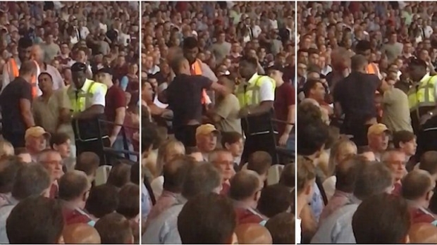 SCENE ȘOCANTE pe stadionul lui West Ham. Suporterul BĂTUT cu bestialitate ar fi român VIDEO - fan378739800-1472278338.jpg