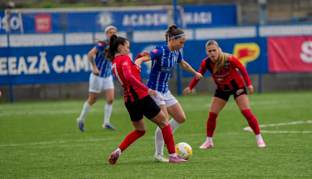 Fotbalistele Farului, învinse de Csikszereda Miercurea Ciuc - farul-feminin7-1775377141.webp