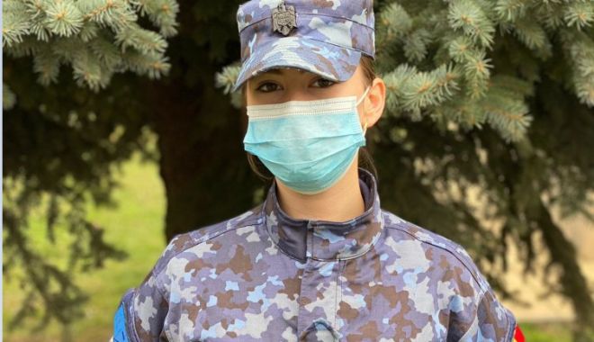 Născută de 1 Decembrie, a îmbrăcat pentru prima dată uniforma militară - fata8-1638369912.jpg