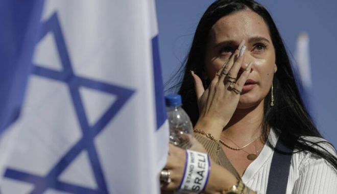 MITING DE AMPLOARE, în România, în semn de solidaritate cu israelienii ținuți prizonieri în Fâșia Gaza