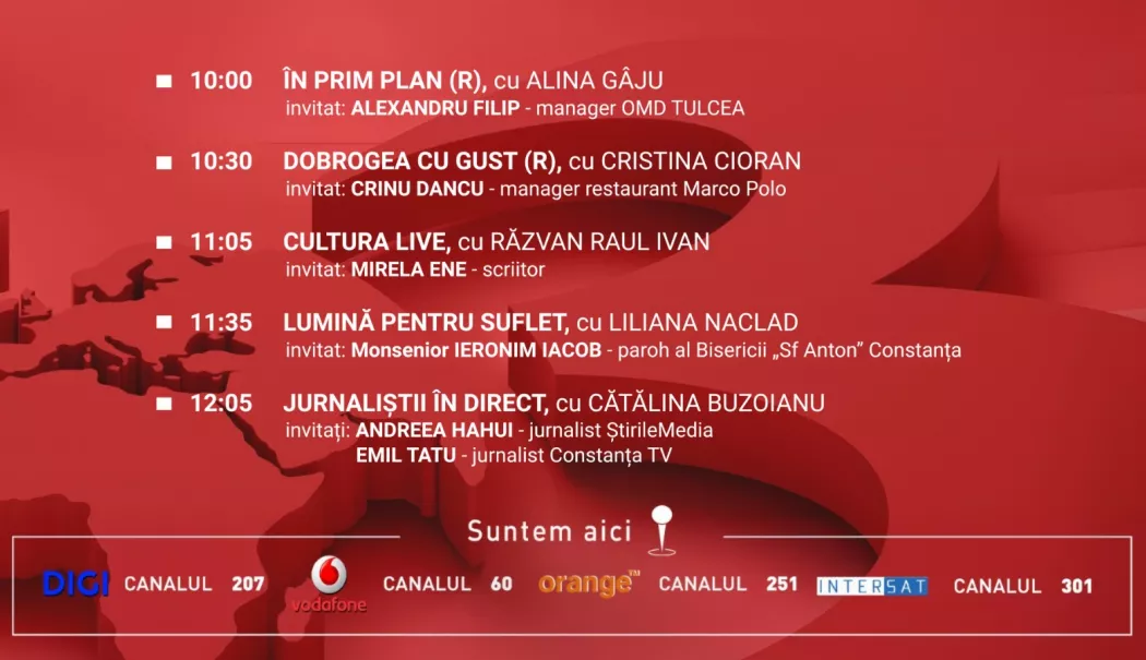 Programul zilei de duminică, 1 februarie, de la Antena 3 Constanța - fb29b6dce240457c84dd6c8a04a65ad3-1769882077.webp