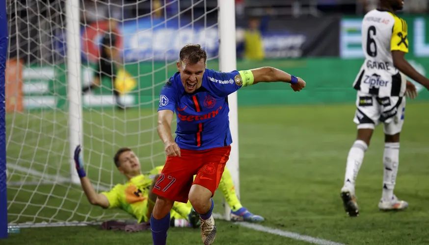 Uluitor! FCSB o învinge pe LASK Linz şi merge în Europa League după şapte ani