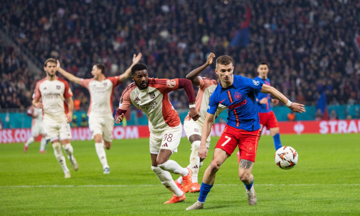 Olympique Lyon, o nucă prea tare pentru FCSB. Francezii s-au impus clar la Bucureşti - fcsb-infrangere-1741349736.jpg