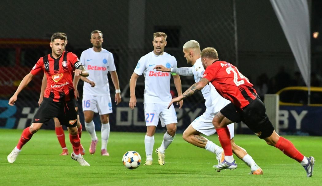 Rezultat ruşinos pentru FCSB. Doar egal cu Csikszereda Miercurea Ciuc - fcsb-infrangere1-1757942718.jpg