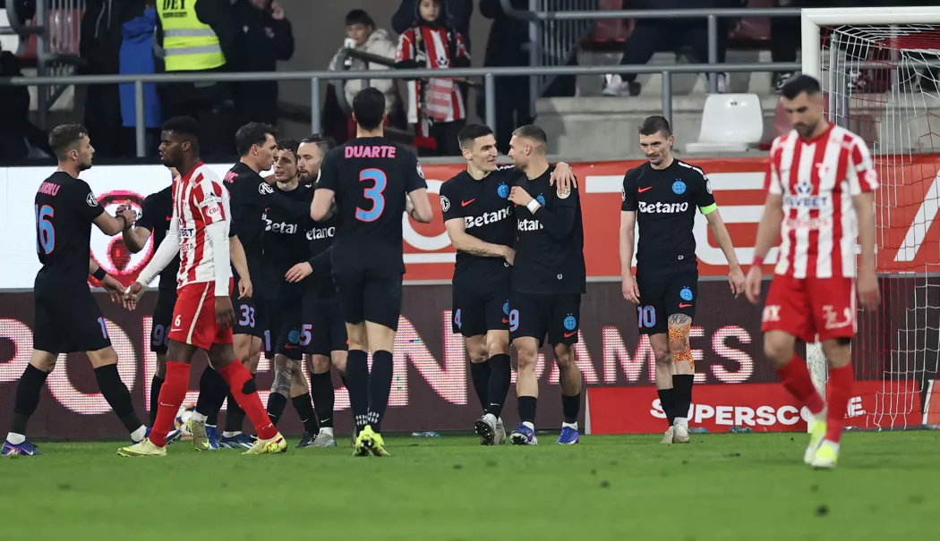 FCSB, victorie pe terenul lui UTA Arad. Campioana ratează play-off-ul - fcsb-victorie1-1772456405.webp