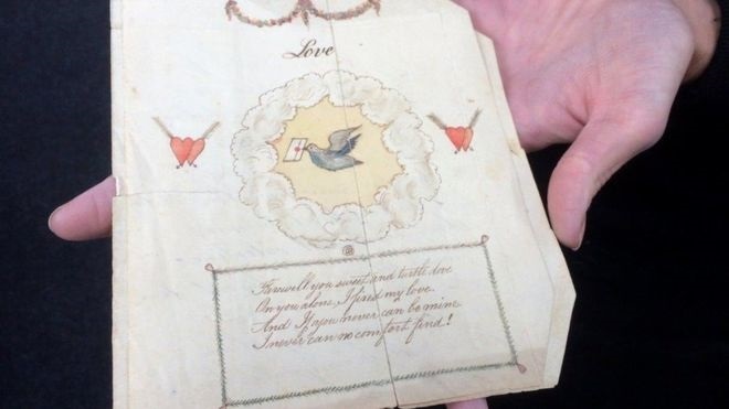 Felicitare datată din 1790, scoasă la licitație - felicitare-1550047035.jpg