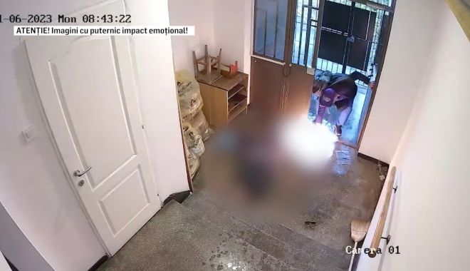 Crimă oribilă, o femeie a fost incendiată în scara blocului unde locuia. Criminalul este chiar nepotul ei