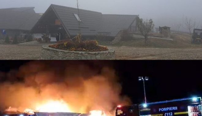 Incendiu la Ferma Dacilor/ Focul a fost lichidat de pompieri; eventuale victime sunt căutate încă - fermadacilorcolaj2534x462-1-1703590618.jpg