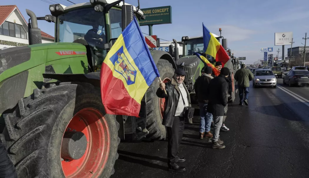 Fermierii ies în stradă. Sunt nemulțumiți de măsurile de austeritate ale Guvernului