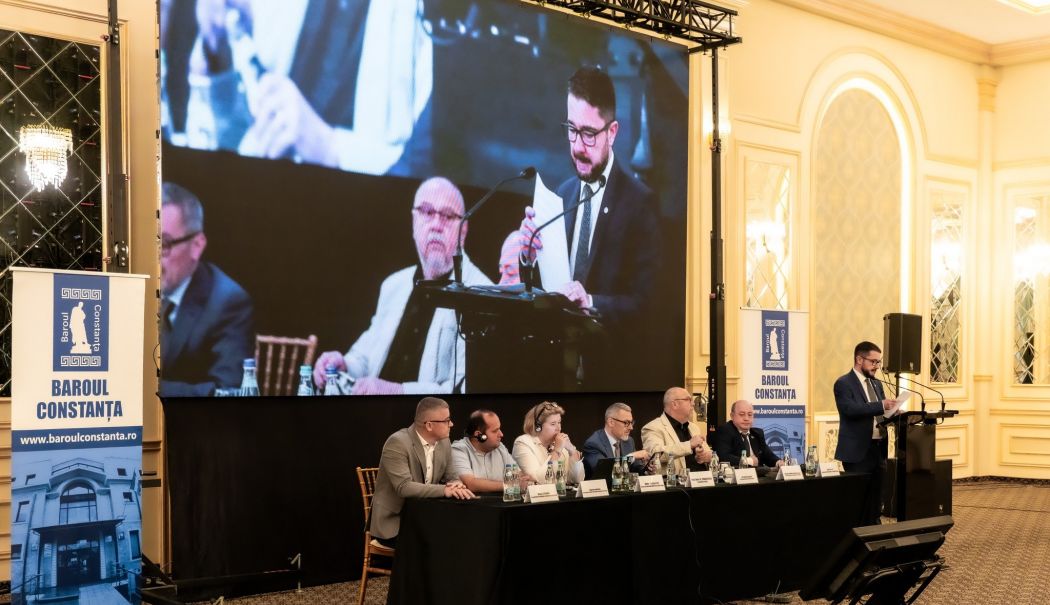 Conferința internațională dedicată Zilei Avocatului Român. ”Felicitări colegilor din Baroul Constanța pentru un eveniment impecabil!”