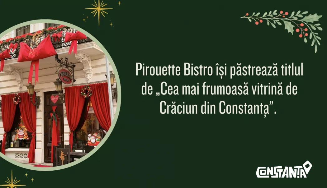Vitrinele care au făcut Constanța mai frumoasă de Crăciun. OMD Mamaia a anunțat câștigătorii - final-1768300397.webp