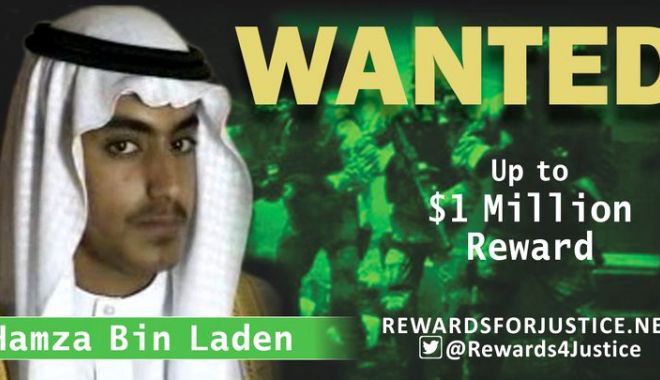 SUA oferă o recompensă de 1 milion de dolari pentru informații despre fiul preferat al lui Osama Bin Laden - fiulluiosamabinladen-1551442419.jpg