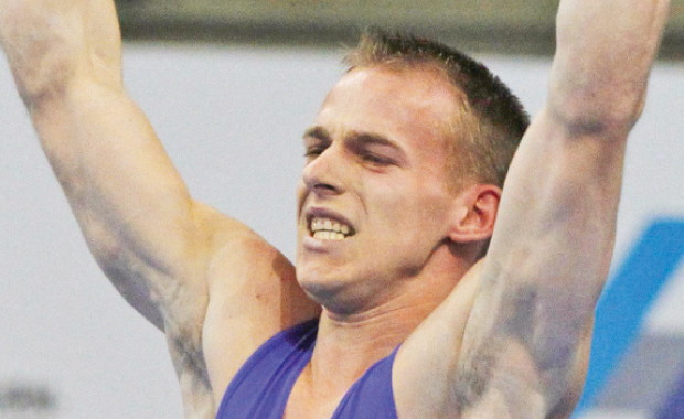 Gimnastică / Flavius Koczi, medalia de aur la sărituri la Campionatele Europene - flaviuskoczi-1338128084.jpg