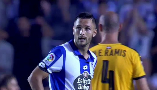 Fotbal / Florin Andone a marcat primul gol în tricoul lui Deportivo - florinandone-1478355780.jpg