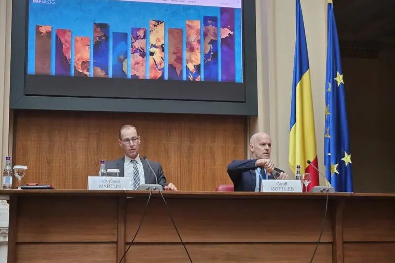 O delegație a FMI a început o vizită în România. Premierul Bolojan, prezent la discuții