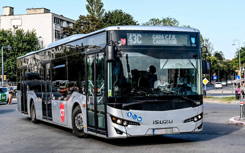 CT BUS reia igienizarea autobuzelor, după luni de probleme cauzate de comportamentul unor călători