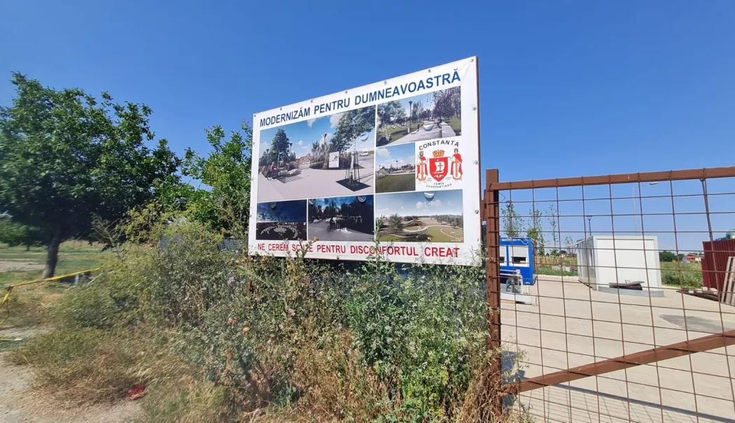 Prea mult deranj pentru nimic! Constănțenii suportă șantiere de ani întregi, iar parcurile rămân doar promisiuni
