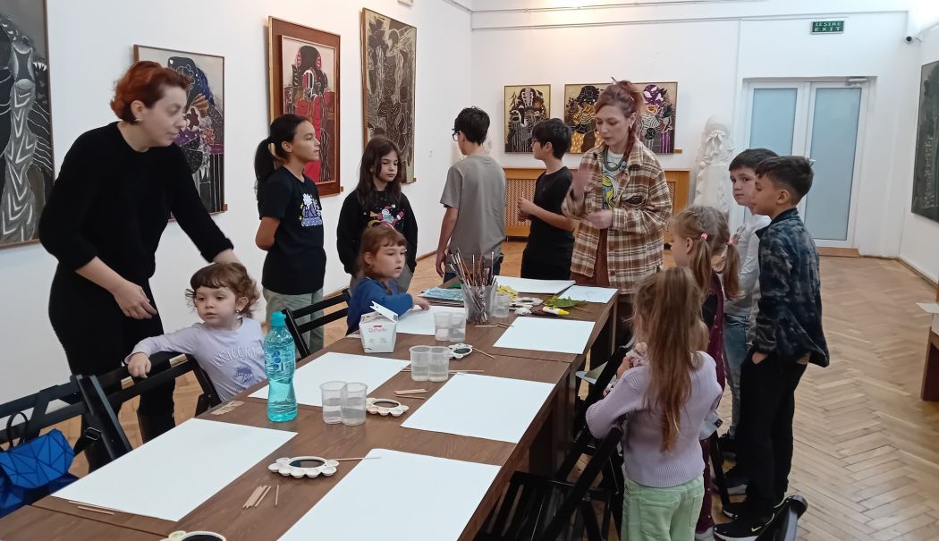 Muzeul de Artă vine în sprijinul profesorilor! Ateliere de creație pentru elevi, în "Școala Altfel" și "Săptămâna Verde"