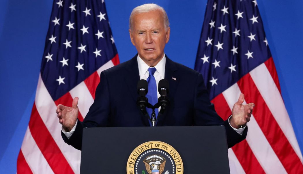 Joe Biden a explicat de ce s-a retras din cursa prezidenţială - fond-biden-discurs-1721909361.jpeg