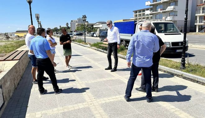 În pragul sezonului estival, administraţia locală din Năvodari are activitate intensă. 