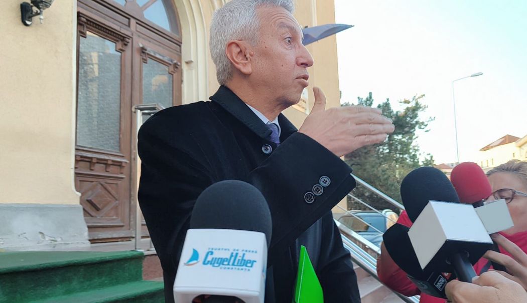 Dan Diaconescu, la ieșirea din sala Judecătoriei Constanța: 