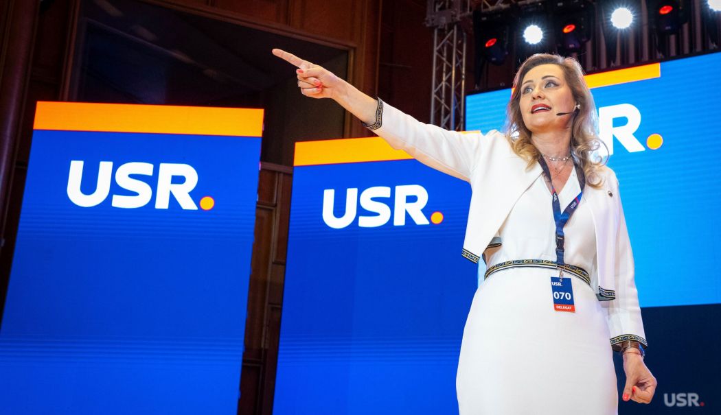 Elena Lasconi, noul președinte al USR. 