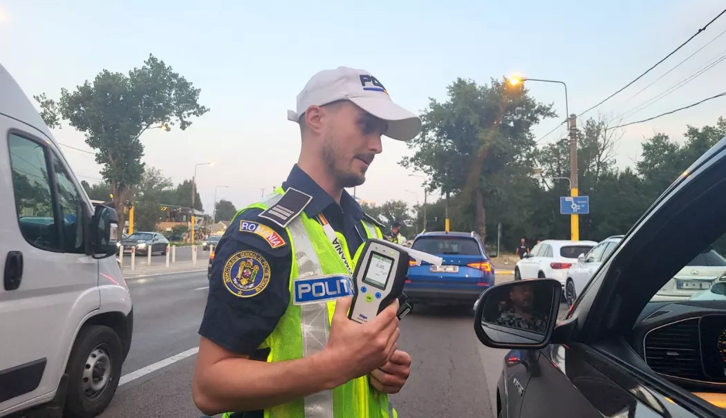 Foto - Weekend cu controale masive pe litoral. Polițiștii au verificat șoferii pe DN39 și în stațiuni
