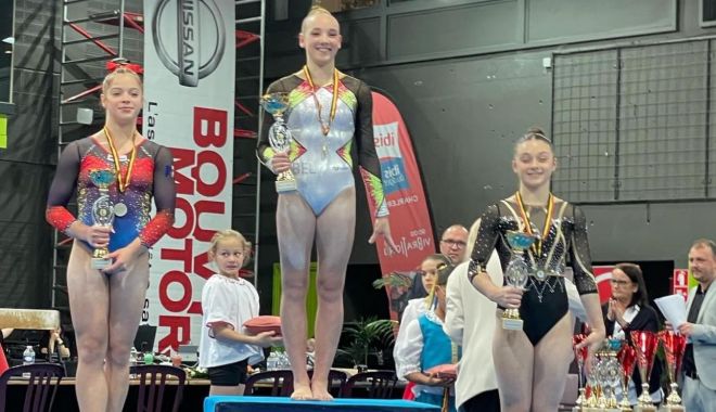 Alexia Vânoagă şi Miruna Botez din Constanţa au strălucit la concursul de gimnastică 