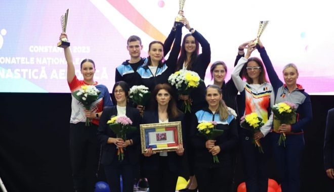Constanţa a strălucit la Campionatul Naţional de Gimnastică Aerobică. Urmează Europenele din Turcia - fond-gimnastica-final-1699280258.jpg