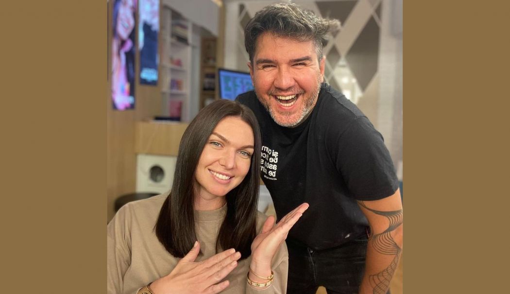 Constănţeanca Simona Halep, mesaj pentru hairstylist-ul său. 