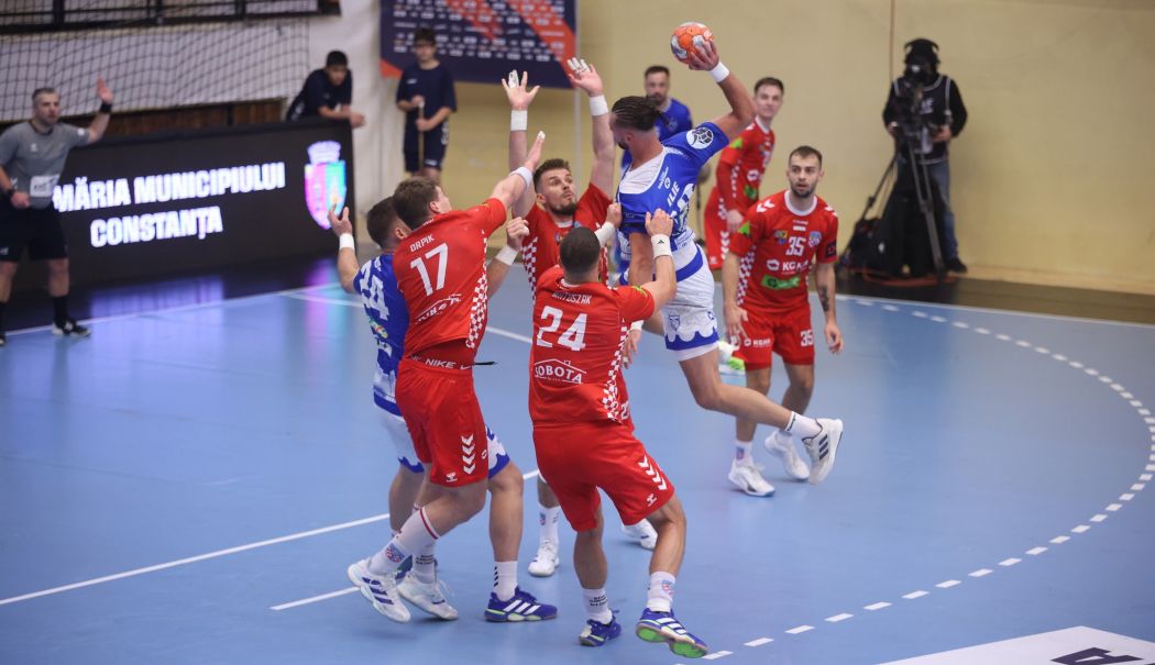 Adio, cupe europene! CSM Constanţa a fost eliminată din EHF European League - fond-handbal-adio-1732716917.jpg