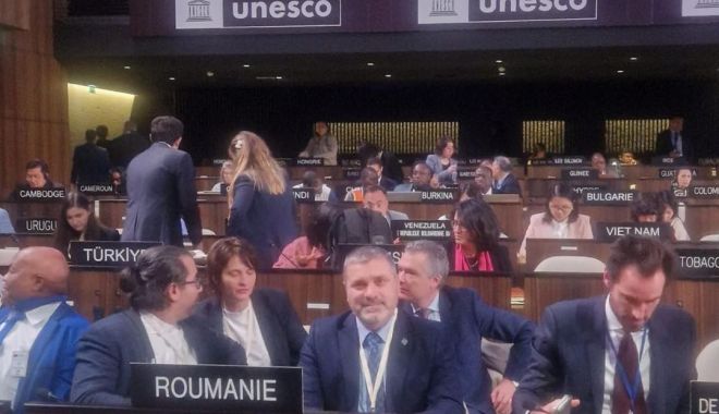 Senatorul USR, Remus Negoi, a participat la Conferinţa Generală a UNESCO, desfăşurată la Paris - fond-negoi-paris-1700659888.jpg